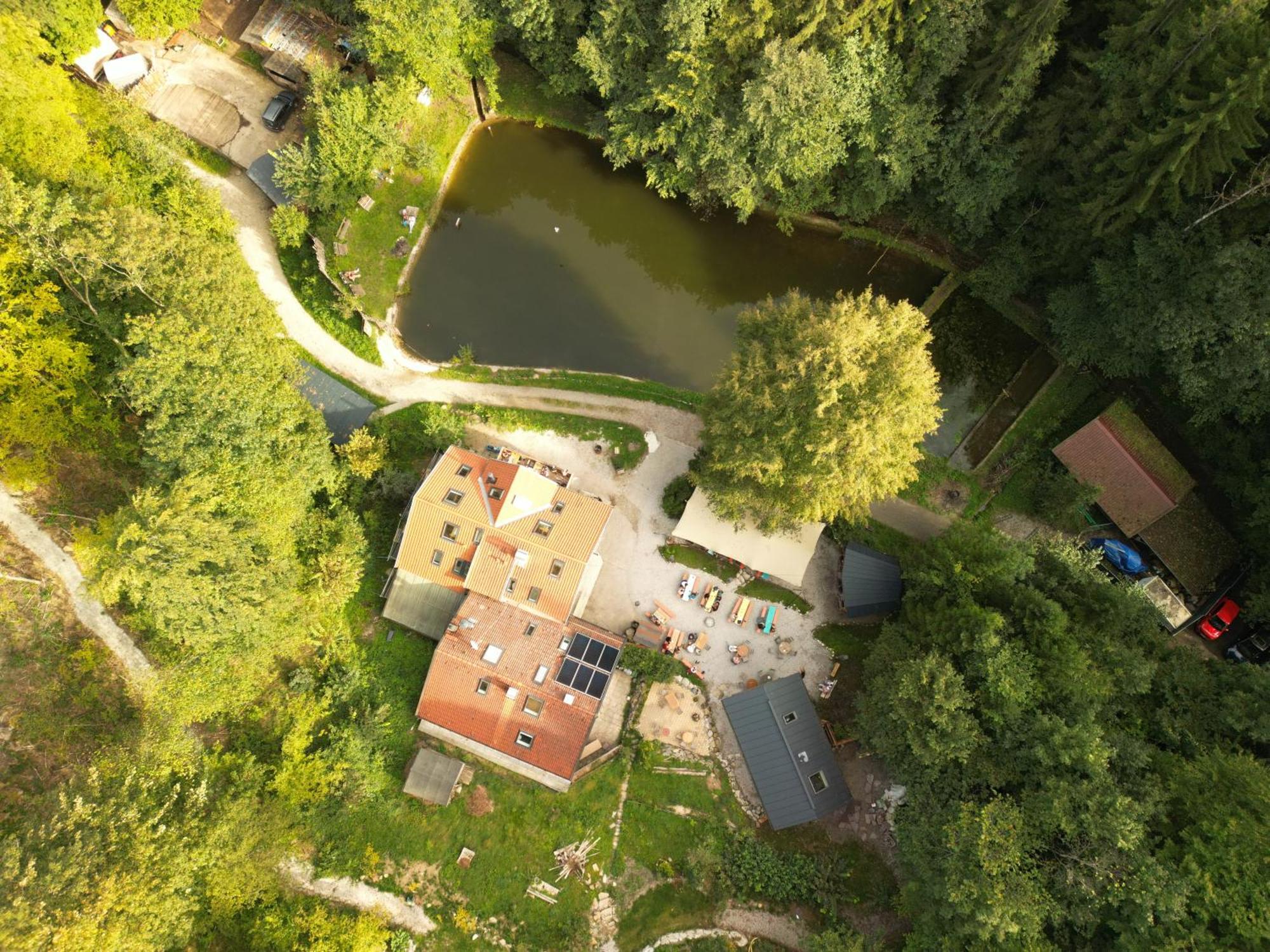 Waldschlucht Bed and Breakfast Bad Kohlgrub Eksteriør billede